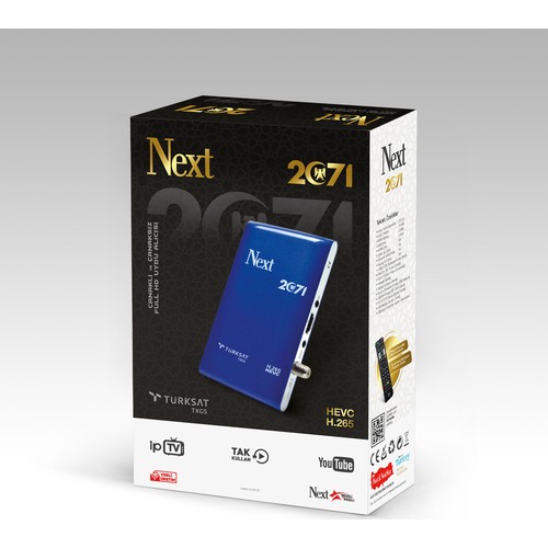 NEXT 2071 ÇANAKLI ÇANAKSIZ FULL HD UYDU ALICI