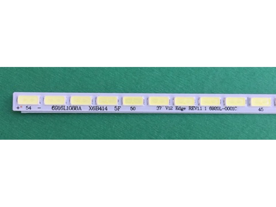37″ V12 Edge, 6922L-0007A, 6916L1088A, 6922L-0007A RIGHT LC370EUN-SEM1, LC370EUN-SEM2, LC370EUN-SEF2, LC370EUN-SEM3, PANASONIC TX-L37ESE, ARÇELİK A37 LED 6WV, LG 37LS570S, LG 37LM611S LED BAR, LG 37LS