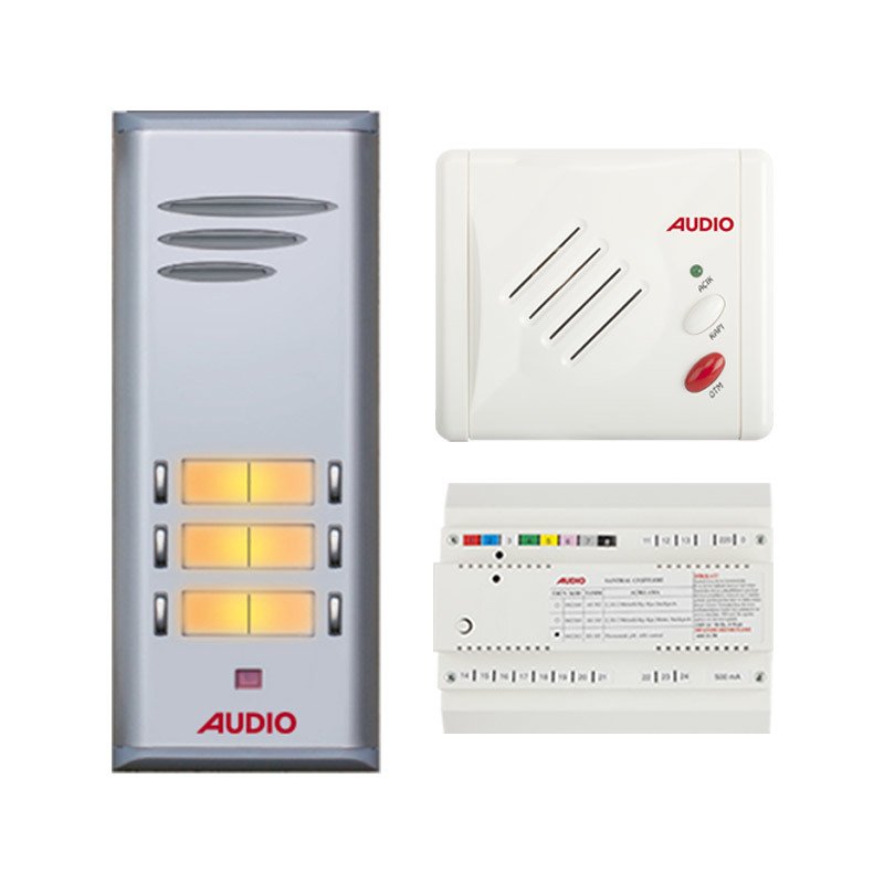 Audio 5 Daire Basic Kapıcısız Komple Paket