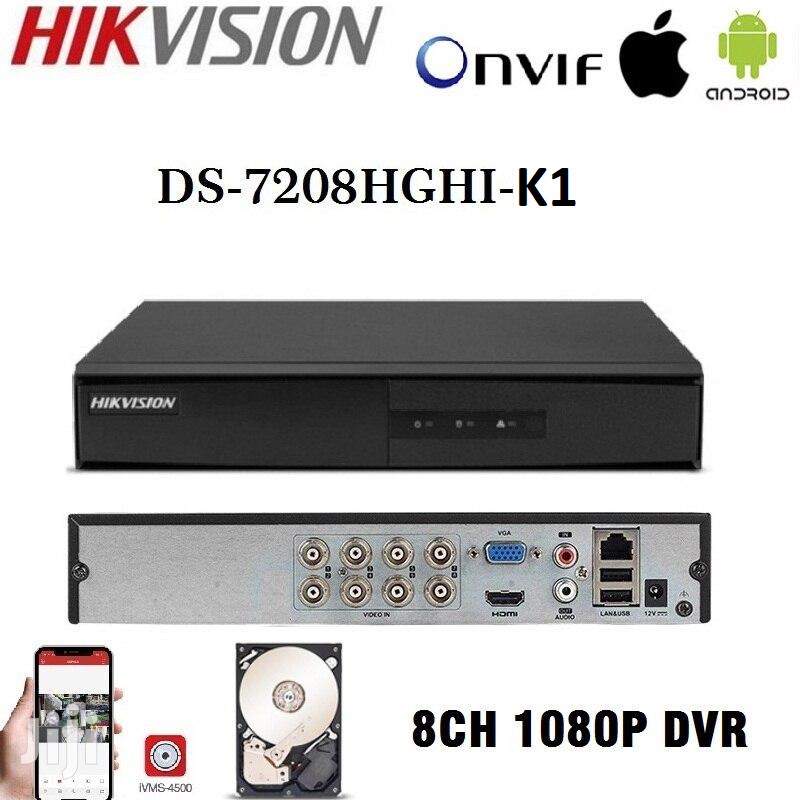 HIKVISION 8 KANAL DS-7208HGHI-K1 H.265 UP TO 1080P 8KANAL 10 TB KADAR DİSK DESTEĞİ