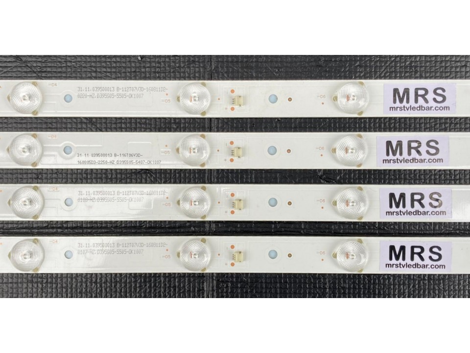 NAVITECH LDS-4077FHD LED BAR, SJ.HZ.D3950502-2835CS-F, 1.14.FD395001, 120522000124, TH-LD395H5, V400DJ1-QS5, INNOLUX, LED BAR, PANEL LEDLERİ