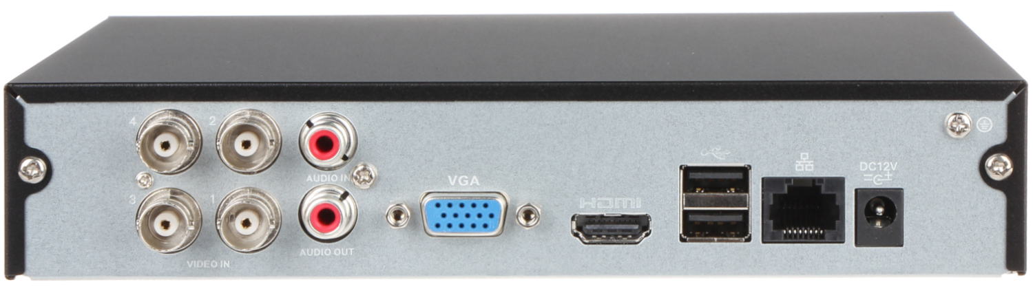 DAHUA DH-XVR1B04 4 Kanal H.265+XVR+1x6TB Sata Kayıt Cihazı