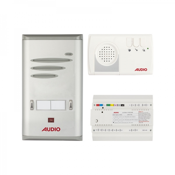 Audio 1 Daire Basic Kapıcısız Komple Paket