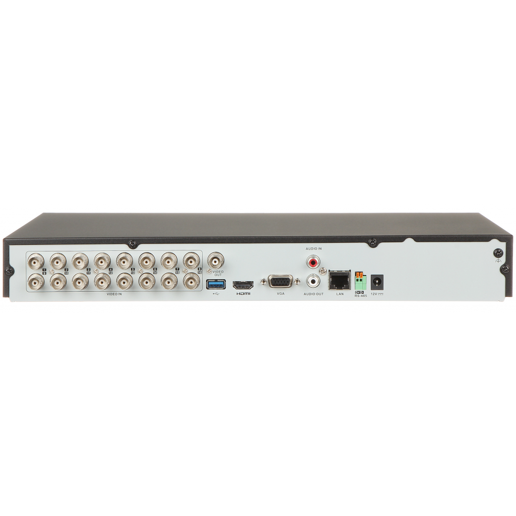 Hikvision IDS-7216HQHI-M2/S 16 Kanal 4mp 2 Sata H.265 Pro+ 5 İn 1 AcuSense DVR Kayıt Cihazı