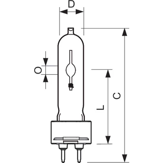 Phılıps 35 W./942 Metal Halide Ampul-Beyaz Işık