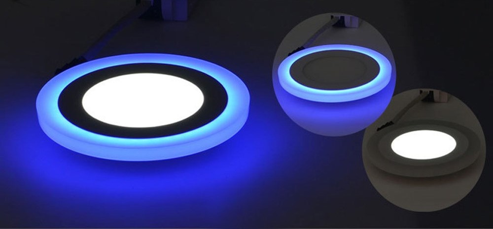 24W MAVİ KENARLI LED PANEL AYDINLATMA