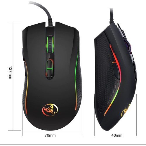 Hydra A869 Işıklı Kablolu Ayarlanaiblir Oyun Mouse