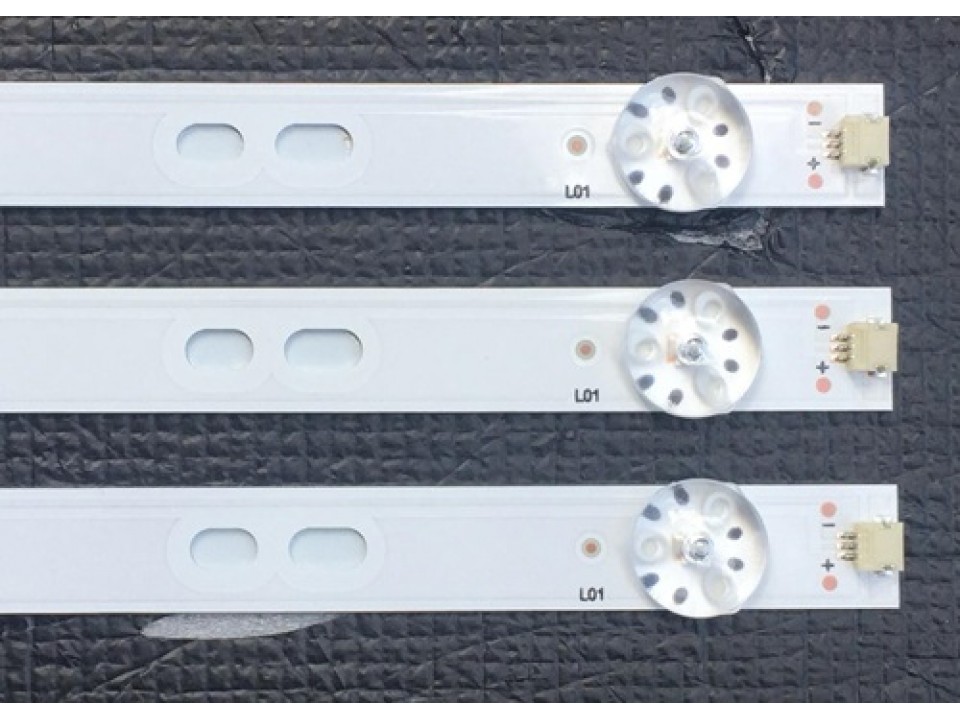 AWOX 43" TV LED BAR, AWOX 43110, TELEFOX 43TFH4300 LED BAR BACKLIGHT , JL.D43081330-349AS-M, 7.03.F.43N93JTB01R, T430HVN1.3, Led Bar, Panel Ledleri, Backligth