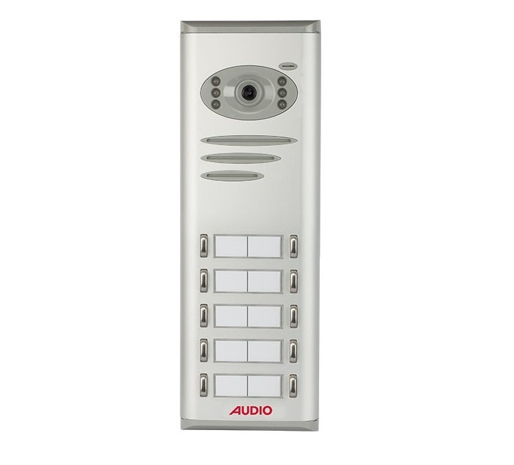 Audıo 10 Lu Basıc Kameralı Butonlu Zil Paneli E10