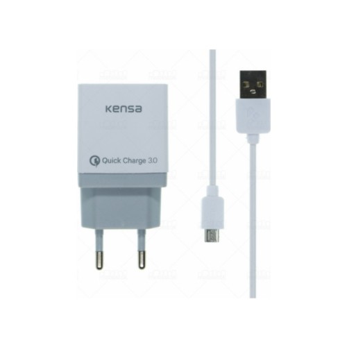 Araç ŞarjıVarHızlı Şarj (Quick Charge)VarKablosuz ŞarjYokBağlantı TipiType-CQualcomm Quick ChargeYokSeyahat ŞarjıVarTüm Özellikler Kensa Type-C USB 3.0 Hızlı Şarj Cihazı