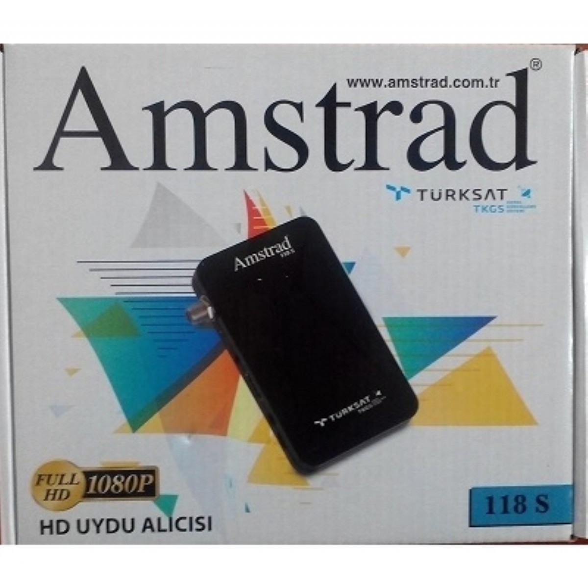 AMSTRAD 118S MİNİ HD UYDU ALICISI