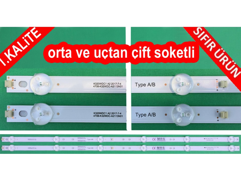 PHILIPS 32BDL4012N/62 LED BAR, AWOX U3200STR, K320WDC1 A2, 4708-K32WDC-A2113N01, K320WDX A2, CX32D06-ZC22AG-05, 2017-07-10, 303CX320037  TOPLAM 2 PARÇADAN OLUŞ