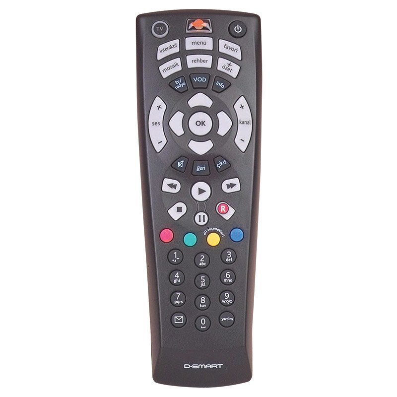 D-Smart Universal Akıllı Uydu Alıcı Kumandası