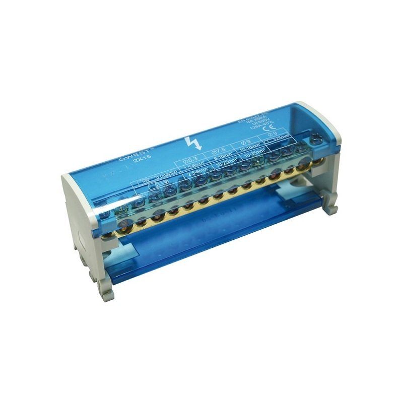 2 Kutuplu Dağıtıcı Ünite 125 Amper