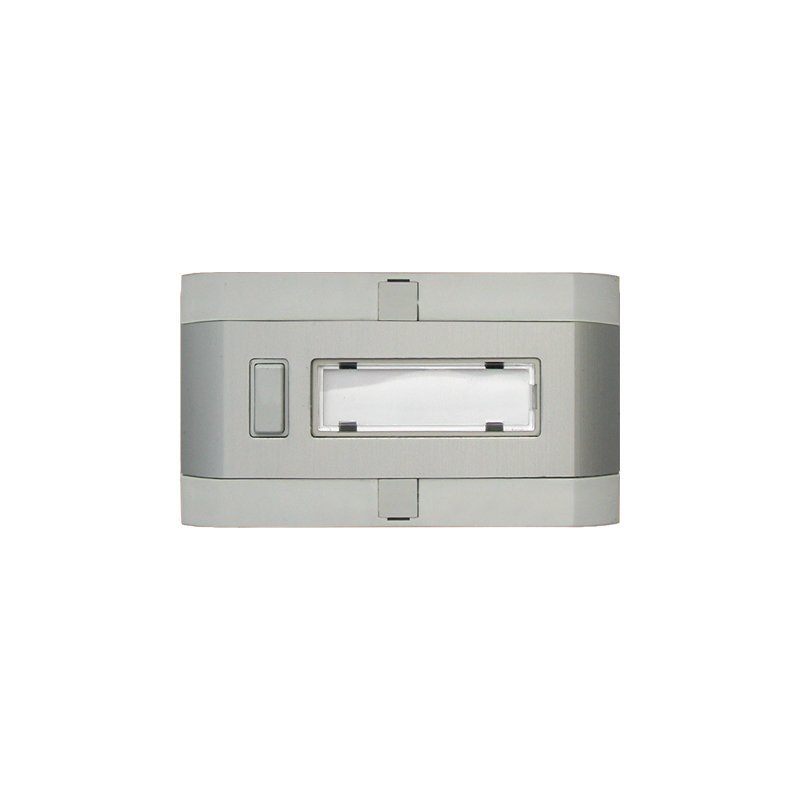 Mutlusan 1'Li Alüminyum Zil Butonu