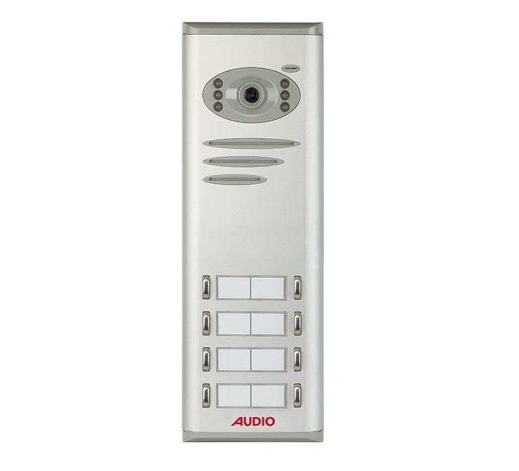 Audıo 8 Li Basıc Kameralı Butonlu Zil Paneli 008328 E08