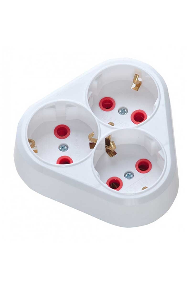 Ayka 77 131 00 Üçlü Sıva Altı Priz