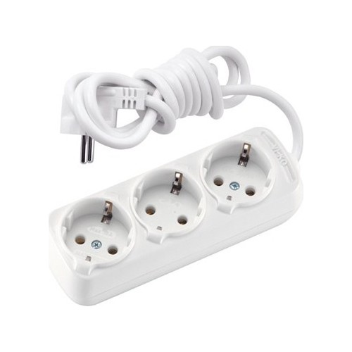 Viko 3lü Torpaklı 5 Metre Kablolu Grup Priz